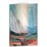Stimmungsbild zu Kunstkarten-Set "Lichtsegler"