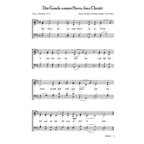 Produktbild des Artikels Die Gnade unsers Herrn Jesu Christi (Noten - Download)