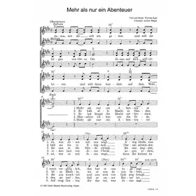 Produktbild des Artikels Mehr als nur ein Abenteuer (Noten - Download)