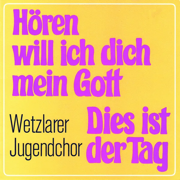 Produktbild des Artikels Hören will ich dich, mein Gott (MP3-Album - Download)