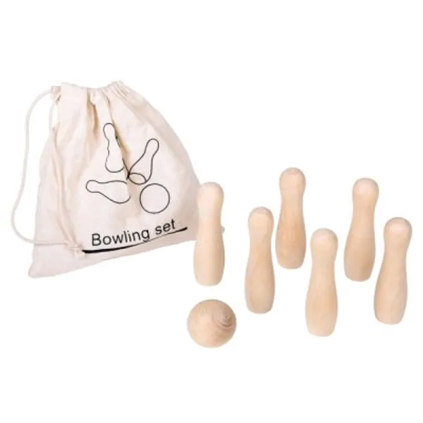Produktbild des Artikels Bowling-Spiel aus Holz ()