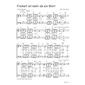 Produktbild des Artikels Freiheit ist mehr als ein Wort (Noten - Download)
