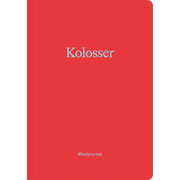Produktbild des Artikels Kolosser - Bibeljournal (Buch - Paperback)