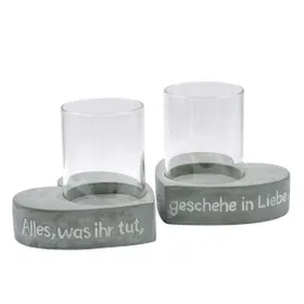 Produktbild des Artikels Windlicht "Herz" ()