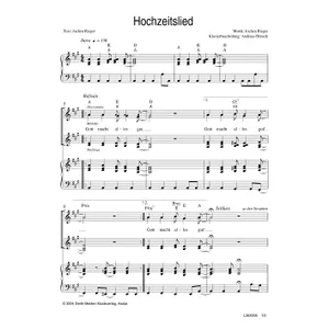 Produktbild des Artikels Hochzeitslied (Noten - Download)