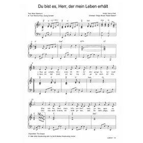 Produktbild des Artikels Du bist es, Herr, der mein Leben erhält (Noten - Download)