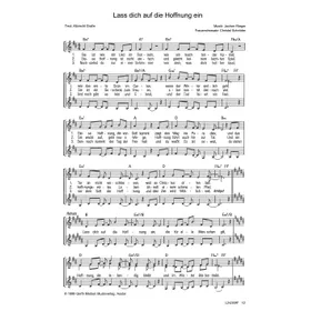 Produktbild des Artikels Lass dich auf die Hoffnung ein (Noten - Download)