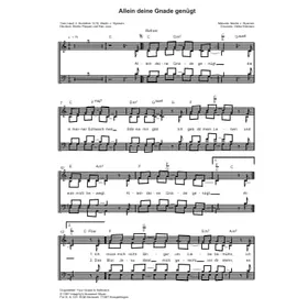 Produktbild des Artikels Allein deine Gnade genügt (Noten - Download)