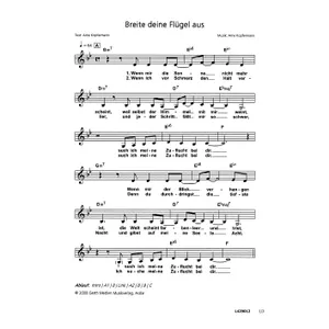 Produktbild des Artikels Breite deine Flügel aus (Noten - Download)