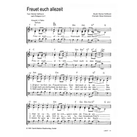 Produktbild des Artikels Freuet euch allezeit (Noten - Download)