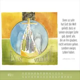 Stimmungsbild zu Hoffnung und Leben - immerwährender Tischkalender