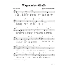 Produktbild des Artikels Wiegenlied der Giraffe (Noten - Download)
