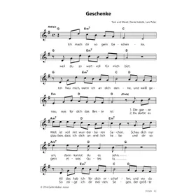 Produktbild des Artikels Geschenke (Noten - Download)