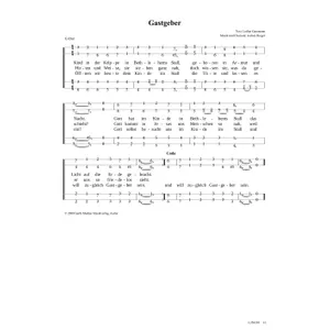 Produktbild des Artikels Gastgeber (Noten - Download)