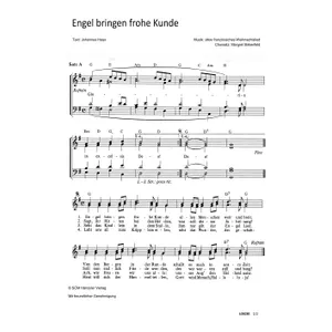 Produktbild des Artikels Engel bringen frohe Kunde (Noten - Download)