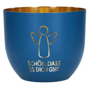 Produktbild des Artikels Windlicht LichterZeit "Schön, dass es dich gibt" ()