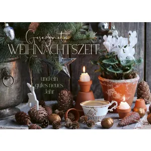 Produktbild des Artikels Postkarten "Gesegnete Weihnachtszeit" 12 Stück (Schreibwaren)