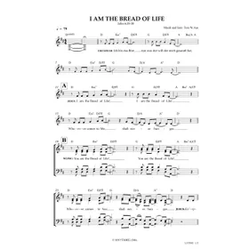 Produktbild des Artikels I Am the Bread of Life (Noten - Download)