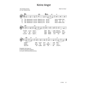 Produktbild des Artikels Keine Angst (Noten - Download)