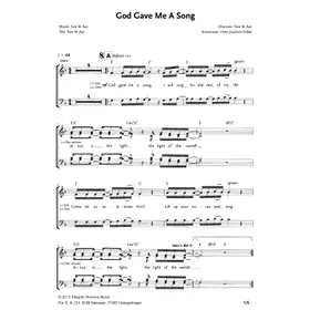 Produktbild des Artikels God Gave Me A Song (Noten - Download)