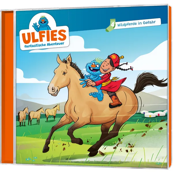 Produktbild des Artikels Wildpferde in Gefahr - Folge 4 (Hörbuch/Hörspiel - CD)