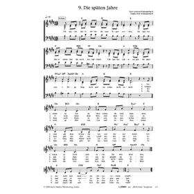 Produktbild des Artikels Die späten Jahre (Noten - Download)