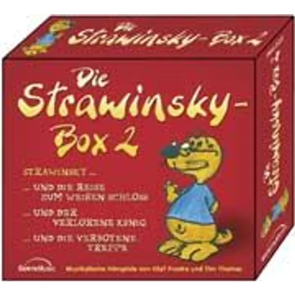 Produktbild des Artikels Die Strawinsky-Box 2 (Hörbuch/Hörspiel - CD)