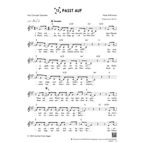 Produktbild des Artikels Passt auf (einstimmig) (Noten - Download)