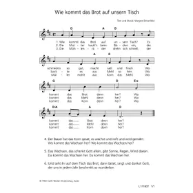 Produktbild des Artikels Wie kommt das Brot auf unsern Tisch (Noten - Download)