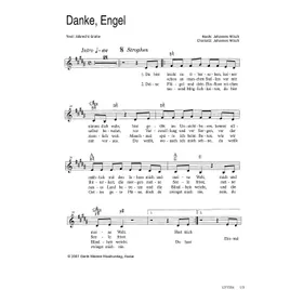 Produktbild des Artikels Danke, Engel (Noten - Download)