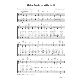 Produktbild des Artikels Meine Seele ist stille in dir (Noten - Download)