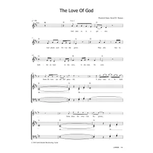 Produktbild des Artikels The Love Of God (Noten - Download)