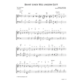 Produktbild des Artikels Bahnt einen Weg unserm Gott (Noten - Download)