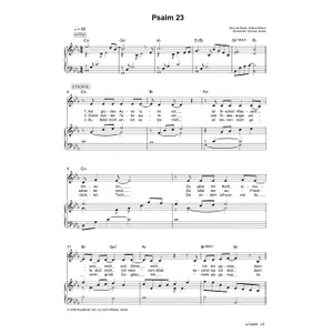 Produktbild des Artikels Psalm 23 (Noten - Download)