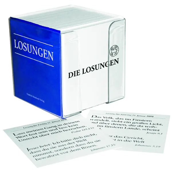 Produktbild des Artikels Losungsbox mit Inhalt 2027 (Kalender)