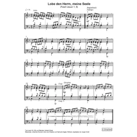 Produktbild des Artikels Lobe den Herrn meine Seele (Noten - Download)