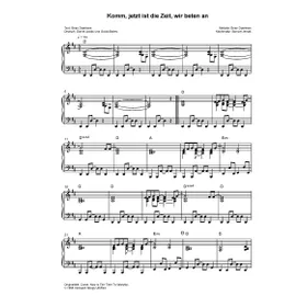 Produktbild des Artikels Komm jetzt ist die Zeit wir beten an (Noten - Download)