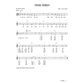 Produktbild des Artikels Hinter Gittern (Noten - Download)