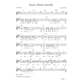 Produktbild des Artikels More Than Words (Noten - Download)