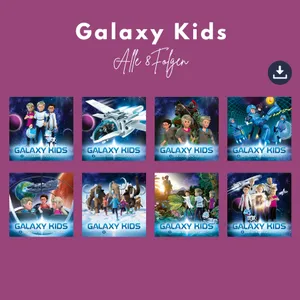 Produktbild des Artikels Galaxy Kids - alle 8 Folgen (MP3-Hörspiel - Download)