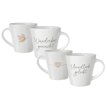 Produktbild des Artikels Tassenset – geliebt & wunderbar ()