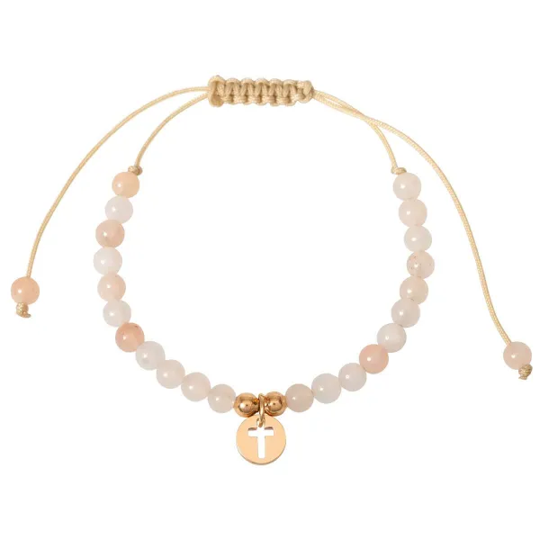 Produktbild des Artikels Armband Steine "Kreuz-Anhänger" ()