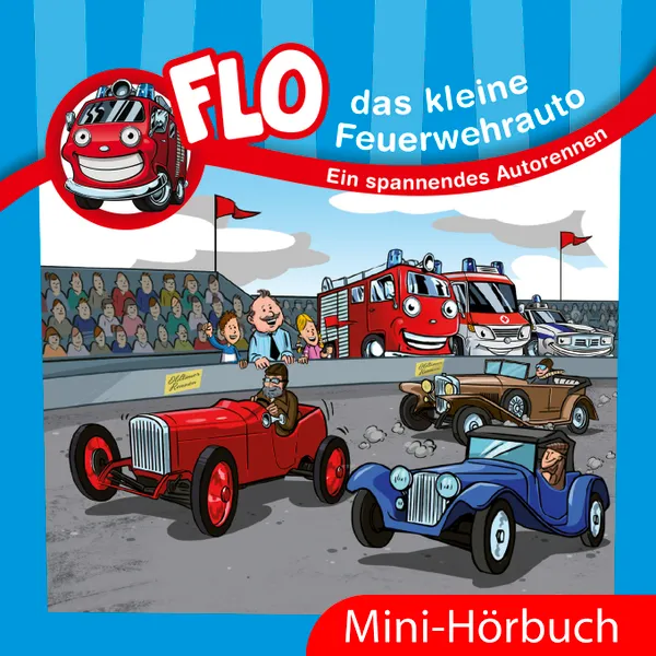 Produktbild des Artikels Ein spannendes Autorennen (9) - Flo-Mini-Hörbuch (MP3-Hörbuch - Download)