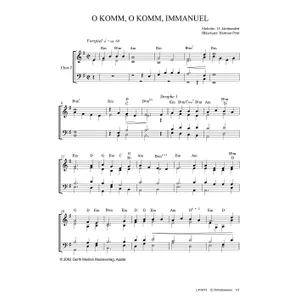 Produktbild des Artikels O komm o komm Immanuel (Noten - Download)