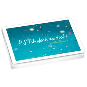 Produktbild des Artikels P.S. Ich denk an dich! - Postkartenset (Schreibwaren - Kartoniert)