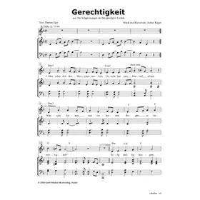 Produktbild des Artikels Gerechtigkeit (Noten - Download)