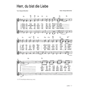 Produktbild des Artikels Herr, du bist die Liebe (Noten - Download)
