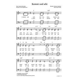 Produktbild des Artikels Kommt und seht (Noten - Download)