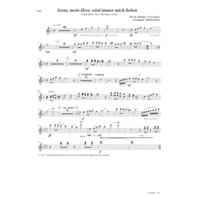 Produktbild des Artikels Jesus, mein Herr, wird immer mich lieben (Flöte) (Noten - Download)