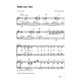 Produktbild des Artikels Halte uns, Herr (Noten - Download)